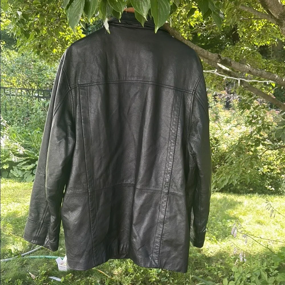 Wilsons Black Leather M Julian  Jacket XL